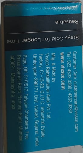 Customer photo review of Vissco Cool Eyes (Gel), Eye Relaxing Mask For Puffy Tired Eyes, Dark Circles, Instant Pain Relief, Dry Eyes, Redness - Universal (Blue)