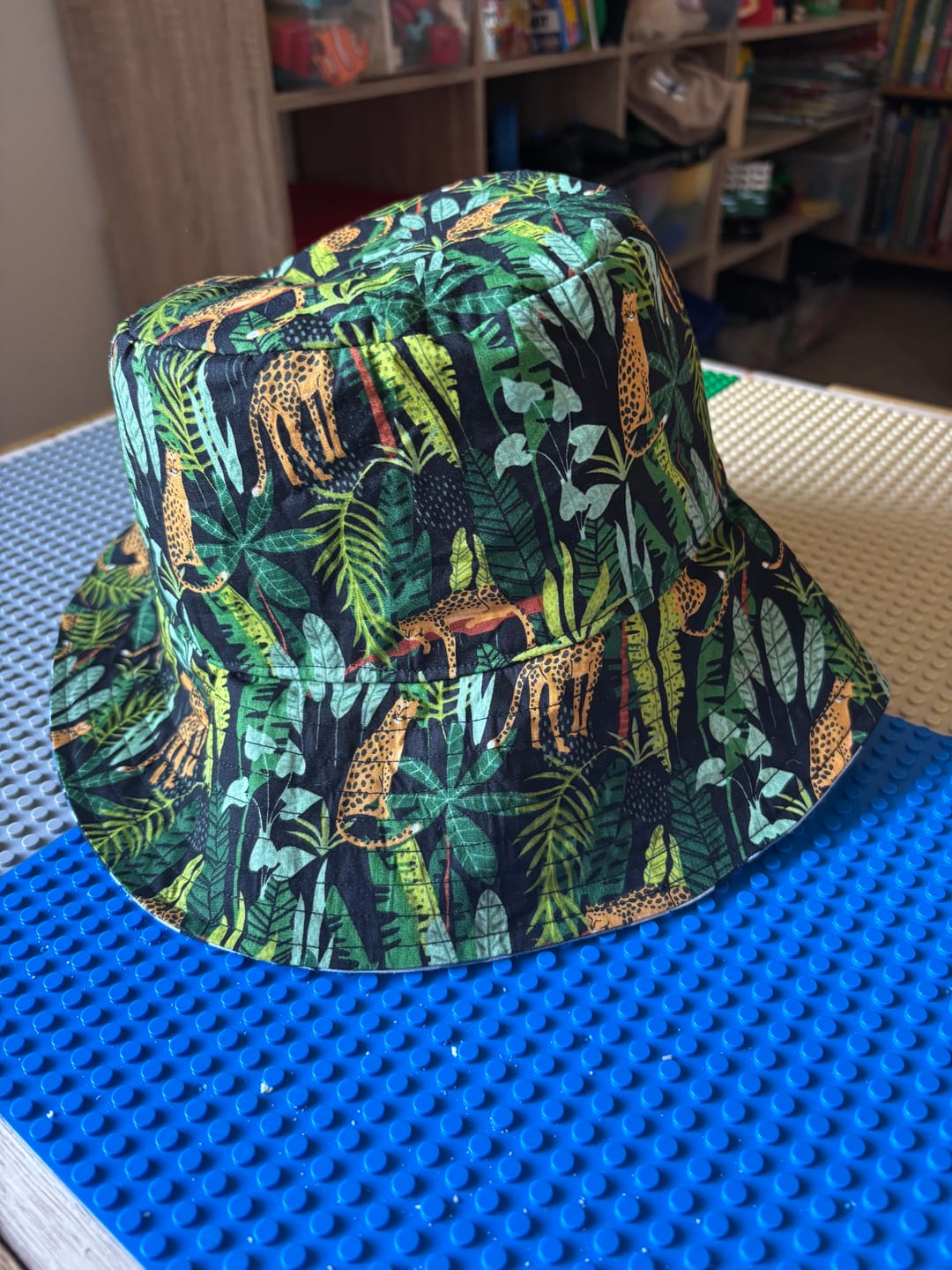 Customer photo review of Jungle Leopards Rose & Hubble Cotton Poplin Fabric