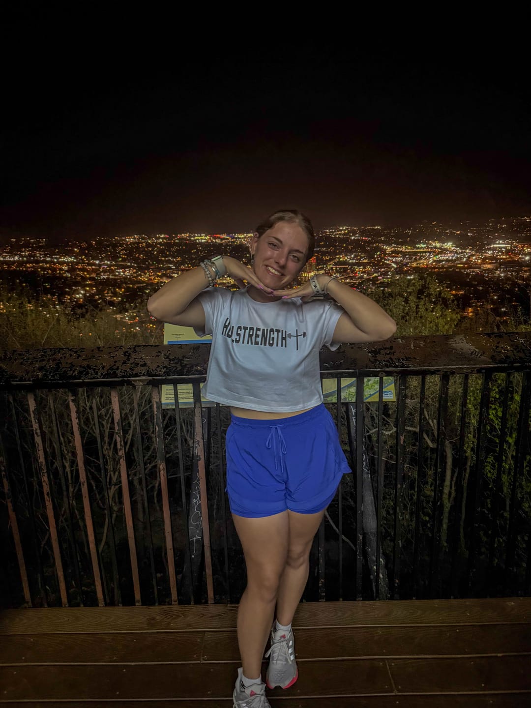 Customer photo review of Essential Crop Tee