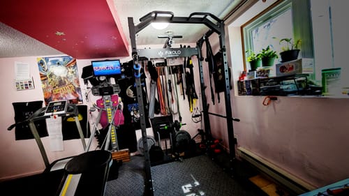 Customer photo review of F4 Power Rack with Lat Pull Down System