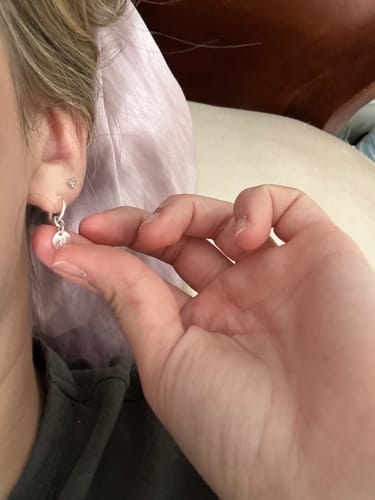 Customer photo review of Wildflower Earrings 925