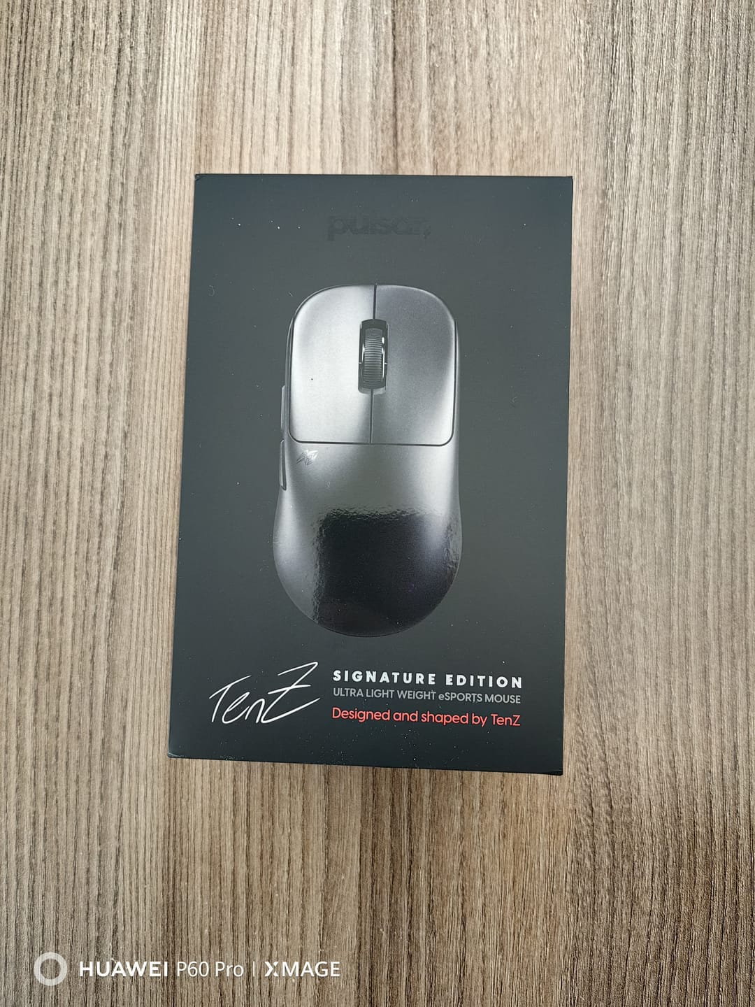 Customer photo review of Pulsar TenZ Signature Edition Wireless Mouse