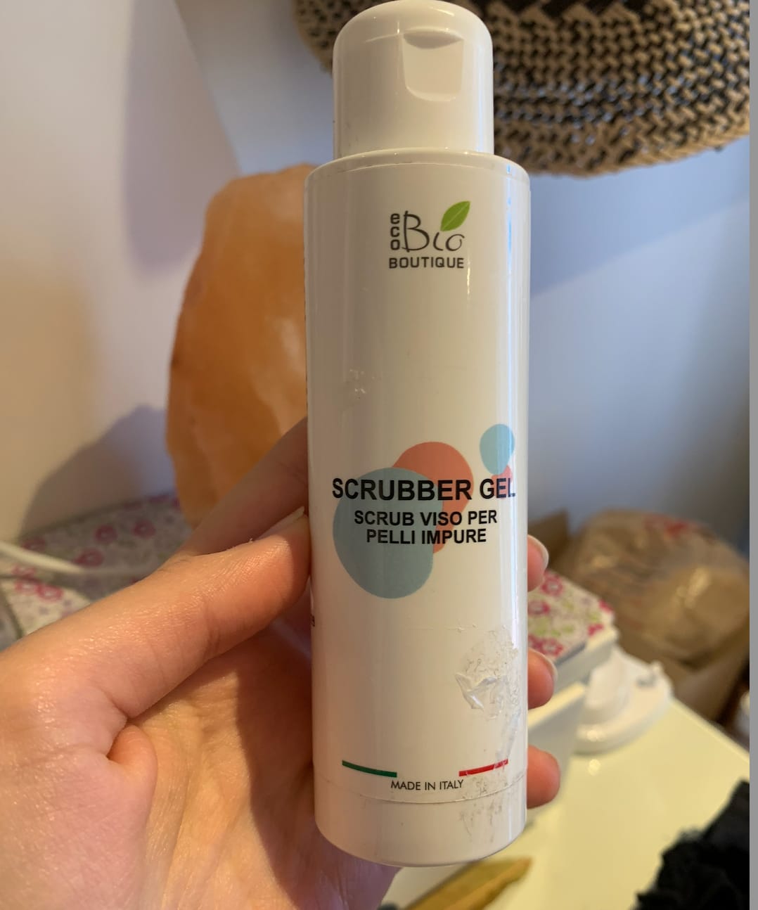 Customer photo review of Scrubber Gel