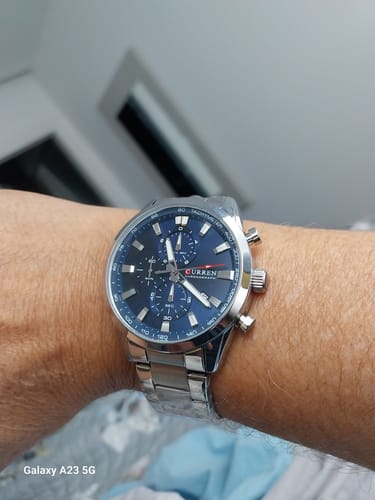 Customer photo review of Curren Monte Carlo® orologio uomo acciaio