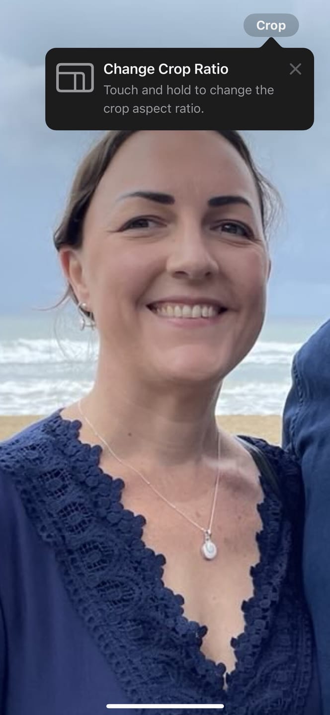 Customer photo review of Beach Soul Shell Necklace