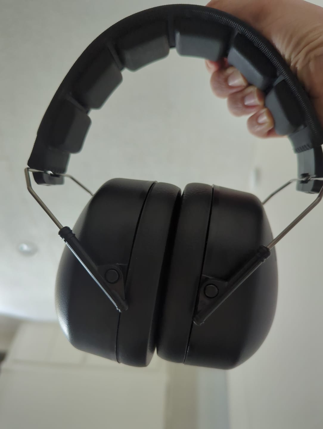 Customer photo review of Decibel Defense Safety Earmuffs