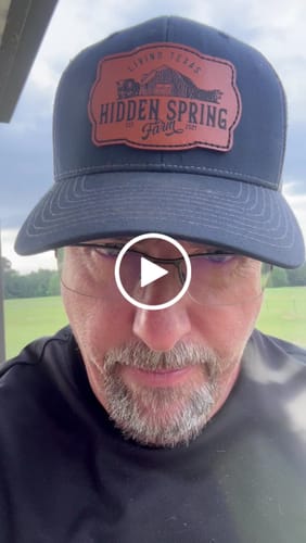 Customer video review of Custom Leather Patch Hats Richardson 112 Laser Engraved