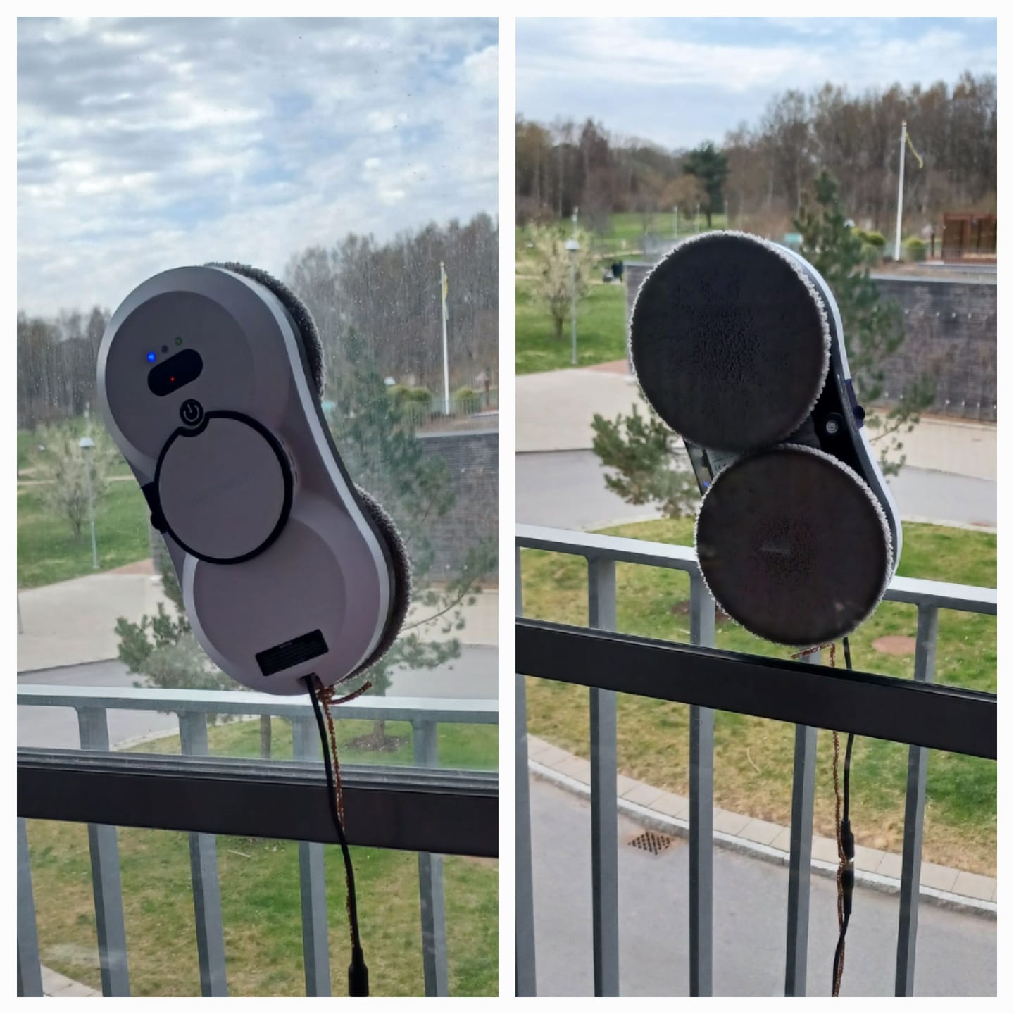 Customer photo review of Fönsterputsrobot HCR-10 med sprayfunktion