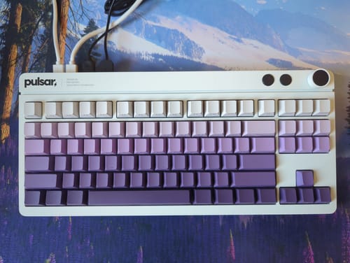 Customer photo review of Pulsar XBOARD QS - Mechanical Gaming Keyboard