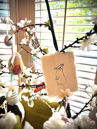 Customer photo review of Happy Easter Note Card