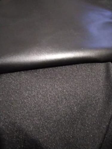 Customer photo review of Black Yoga Spandex