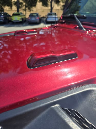 Customer photo review of COVER'D UP WINDSHIELD BUMPER COVERS JL/JT
