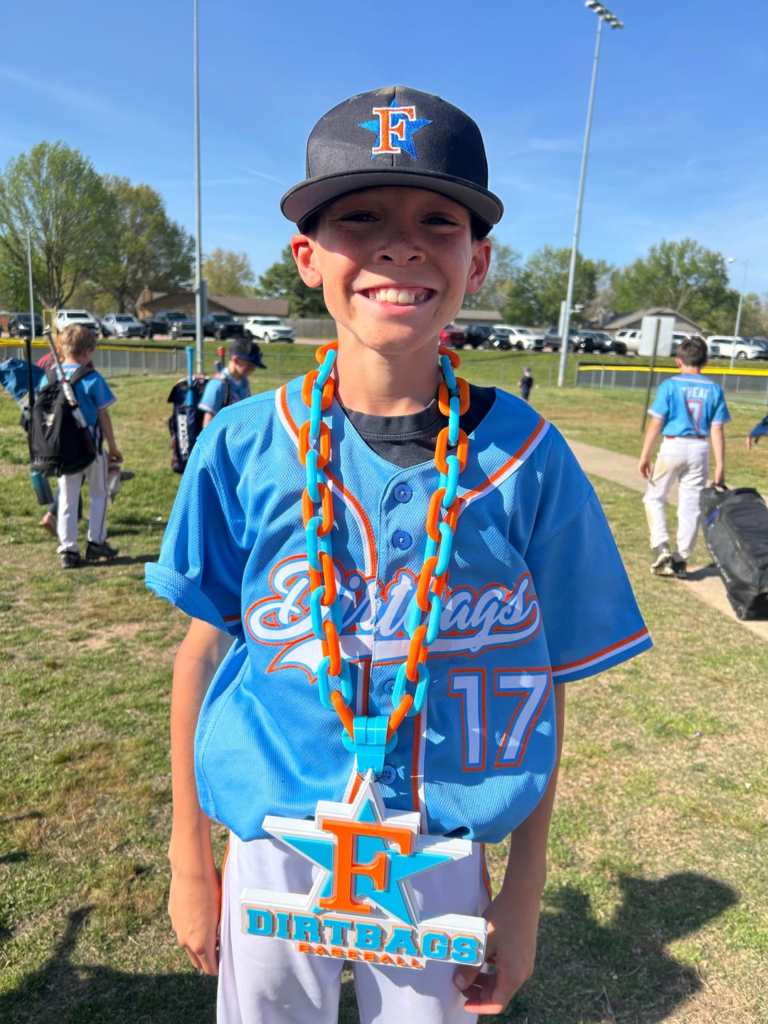 Customer photo review of Custom Light Blue White-Royal Classic Style Authentic Baseball Jersey