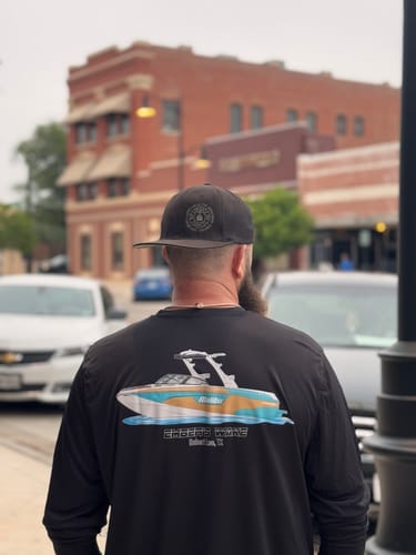 Customer photo review of Custom Digital Boat Artwork