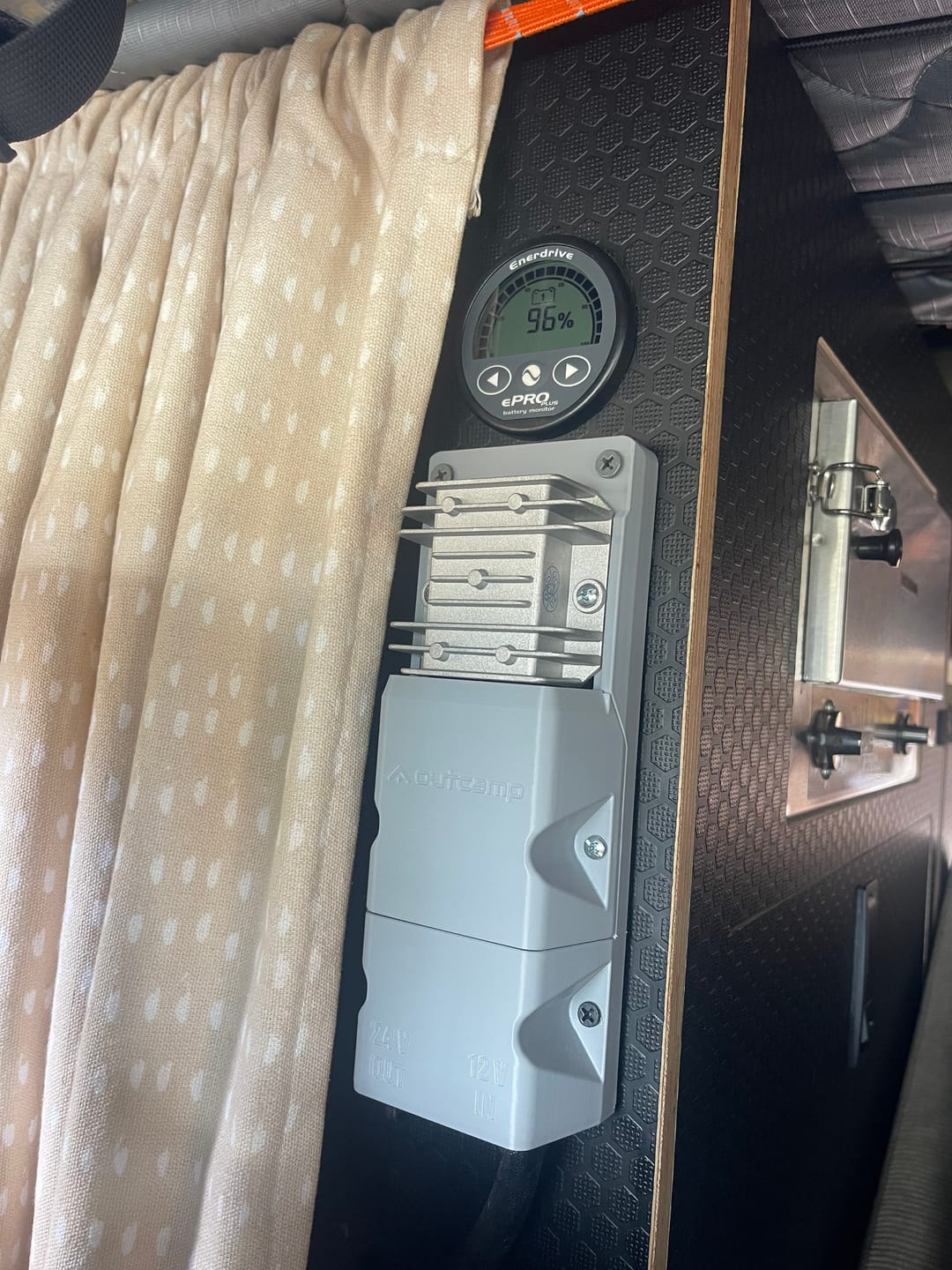Customer photo review of Remote Control Operated Starlink Mini 12 Volt to 24 Volt Power Supply with Anderson Plug