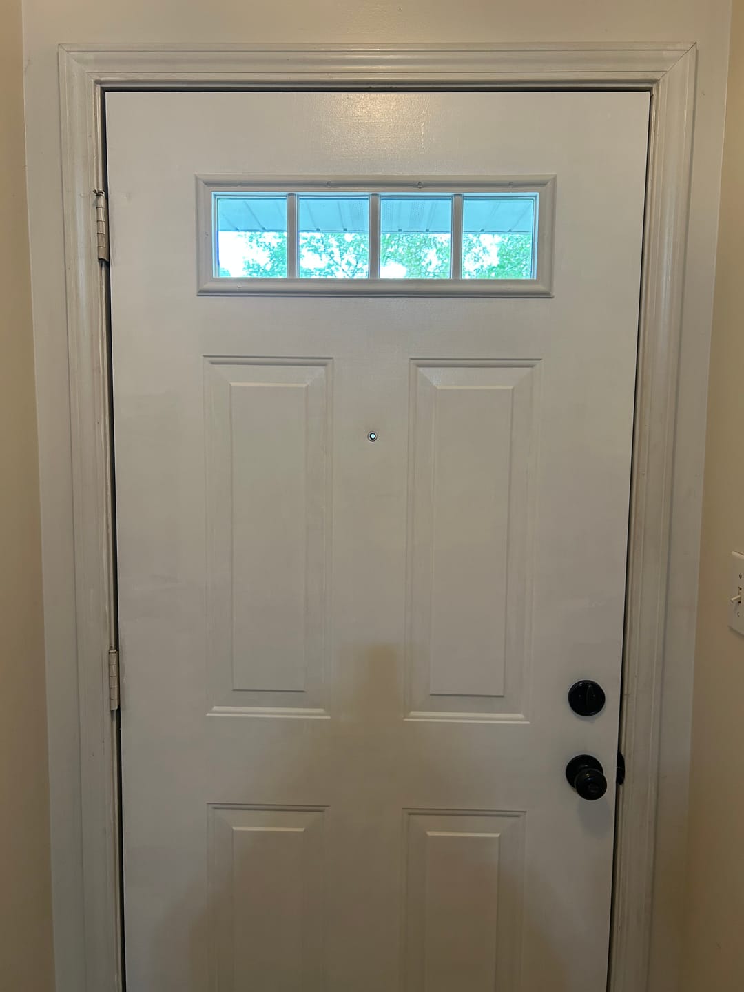 Customer photo review of Clear 4 Lite Glass and Frame Kit (24" x 8" Frame Size)