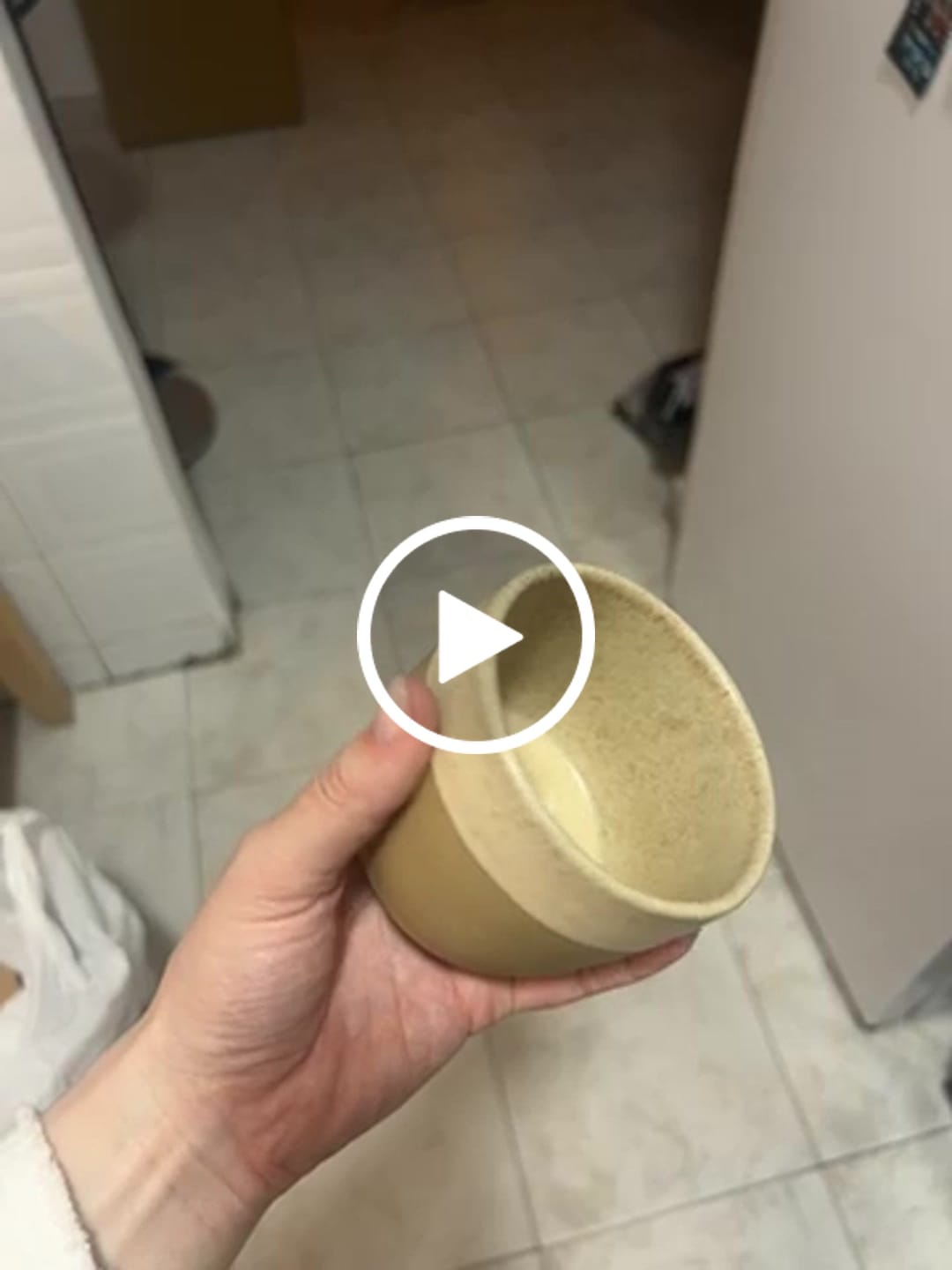 Customer video review of כוס קפוצ׳ינו  סדרת עגלגלות