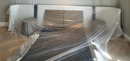 Customer photo review of Puzzle Suspended Bed Base With 2 backrest - SF080