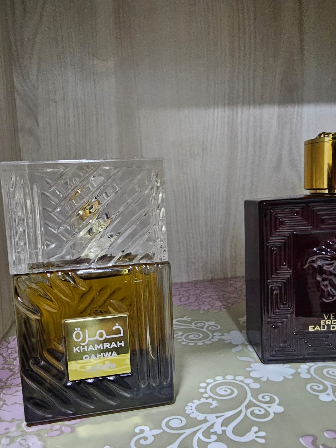 Customer photo review of Lattafa Khamrah Qahwa Eau De Parfum For Unisex