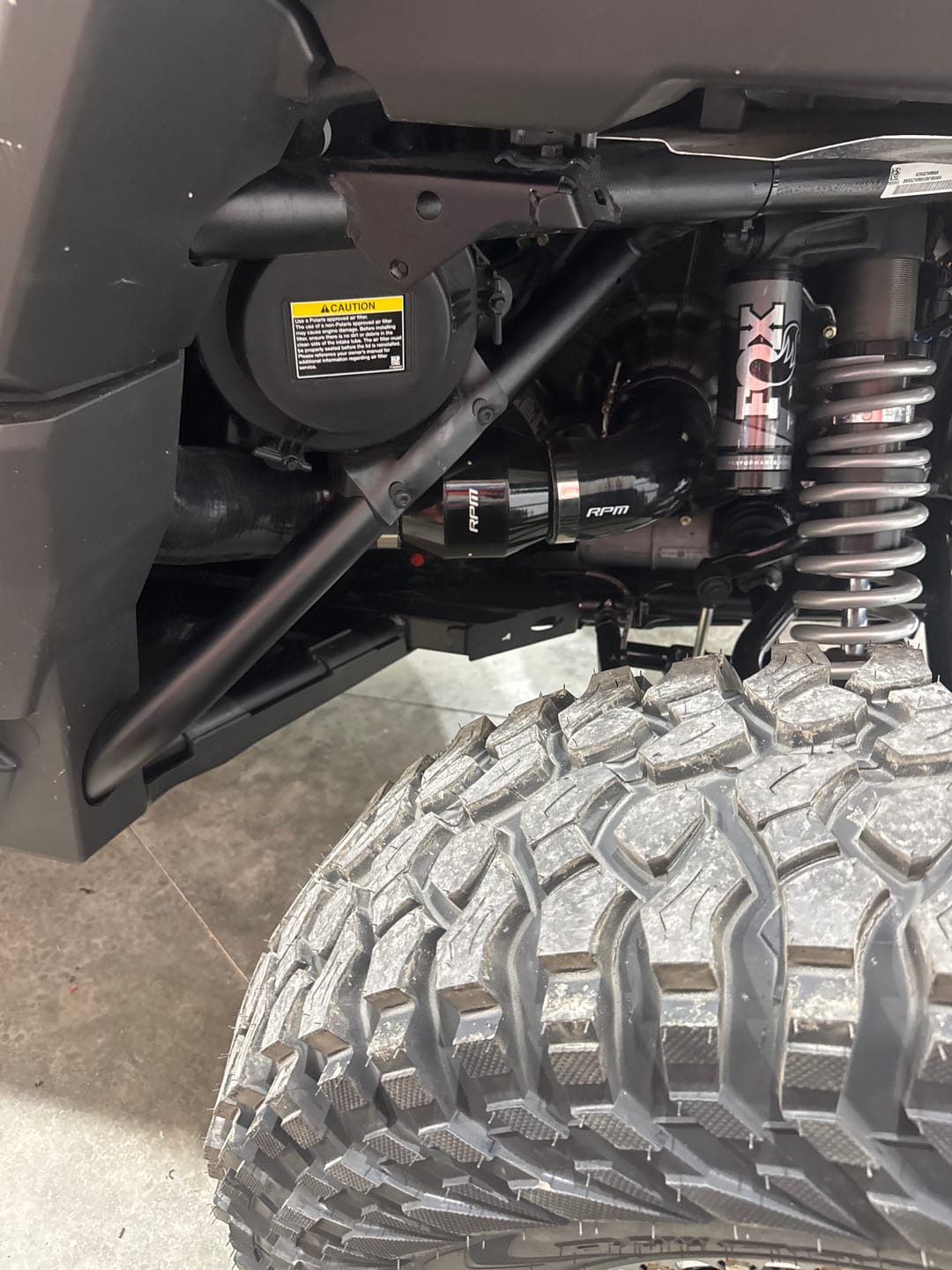 Customer photo review of RPM Polaris XPEDITION "ECF" Electric Clutch Blower Fan Kit