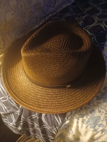 Customer photo review of Coffee Bean Fedora