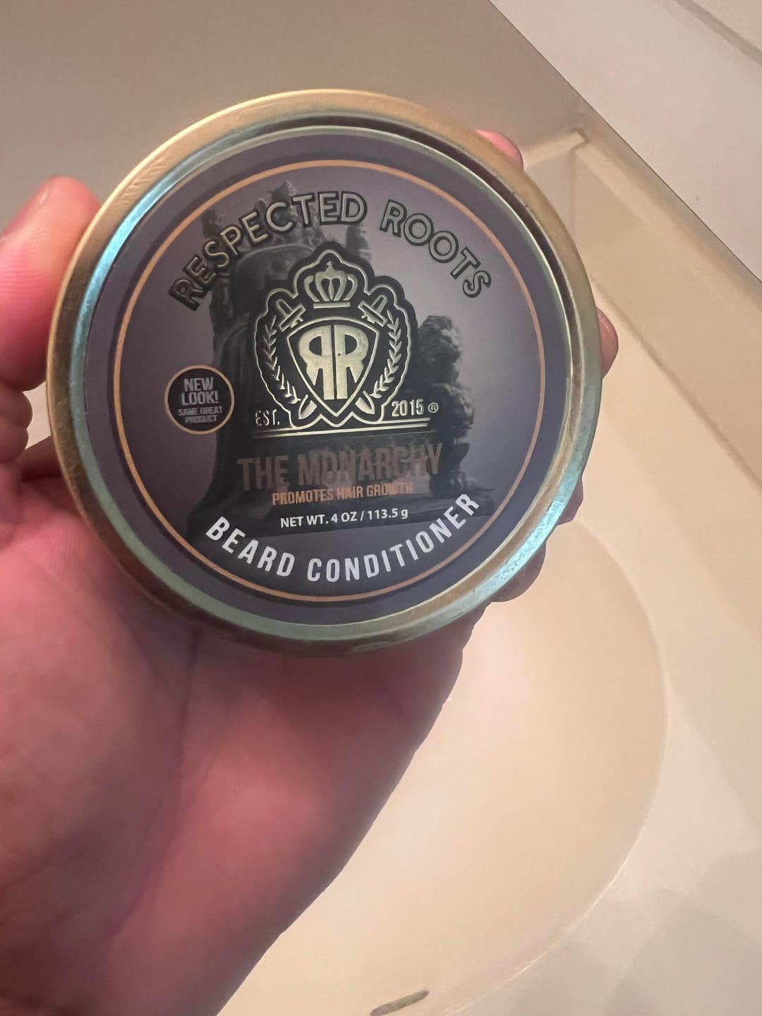 Customer photo review of Beard Conditioner - Monarchy Scent