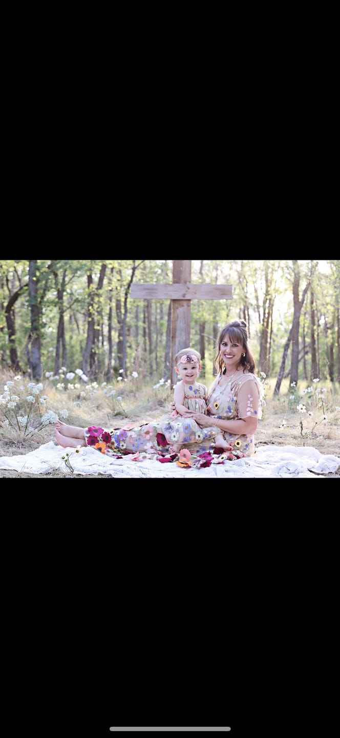 Customer photo review of Flowers Maxi Dress (Women)