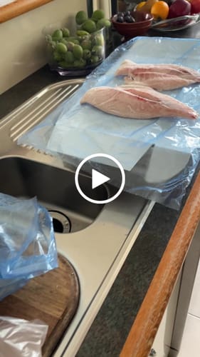 Customer video review of 5KG Snapper Fillets (Skinned and Boned) Frozen