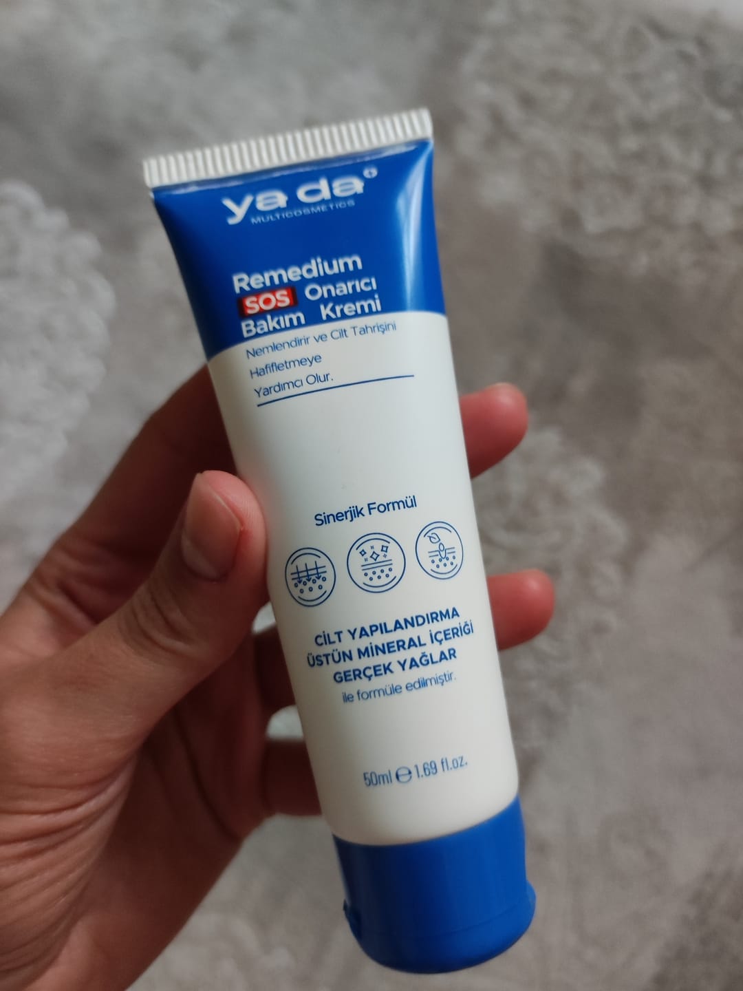 Customer photo review of Remedium SOS Onarıcı Bakım Kremi