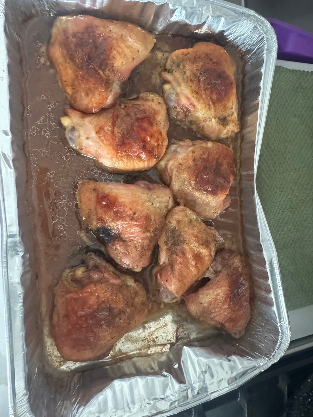Customer photo review of Chicken  Thighs (Bone-in)