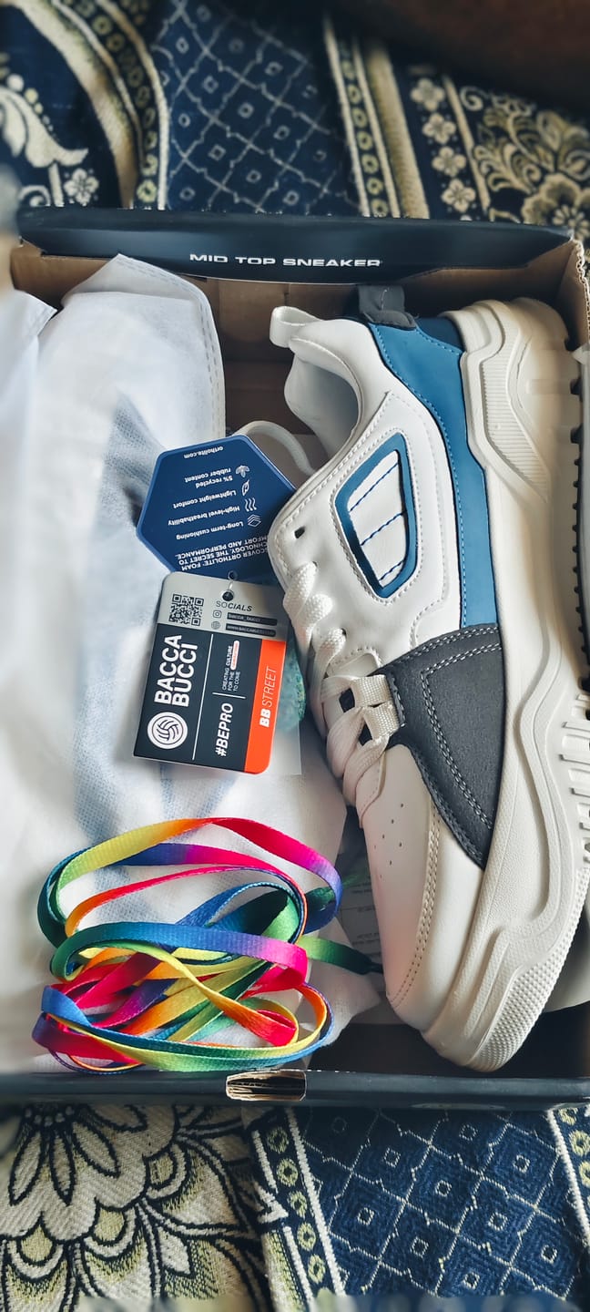 Customer photo review of Bacca Bucci EVOLVE - The Ultimate Low-Top Sneakers for Men