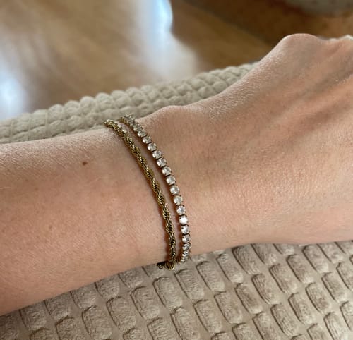 Customer photo review of Tennis Bracelet