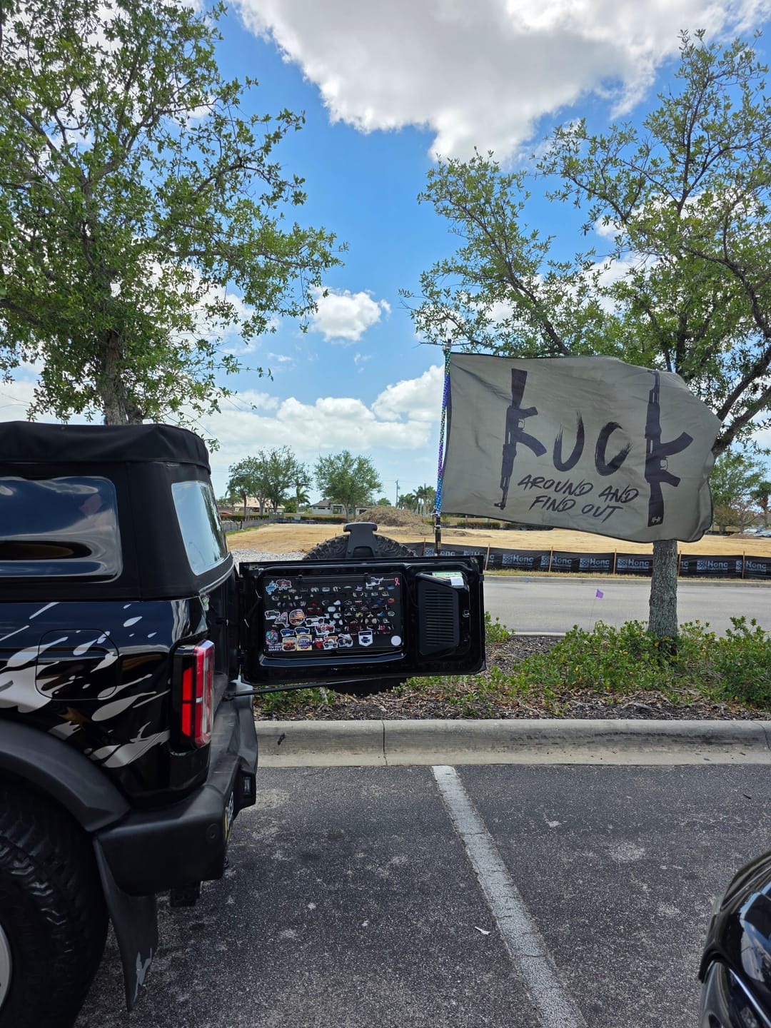 Customer photo review of Fck Around And Find Out Flag