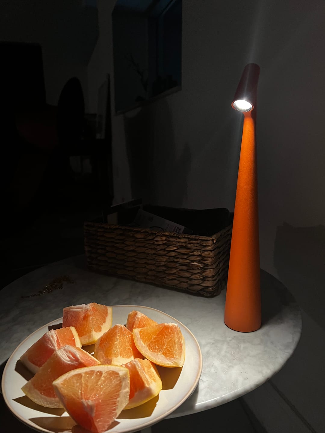 Customer photo review of Kalem™ Sculpting Table Lamp