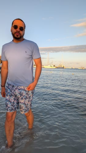 Customer photo review of Solid Performance Short Sleeve Rashguard