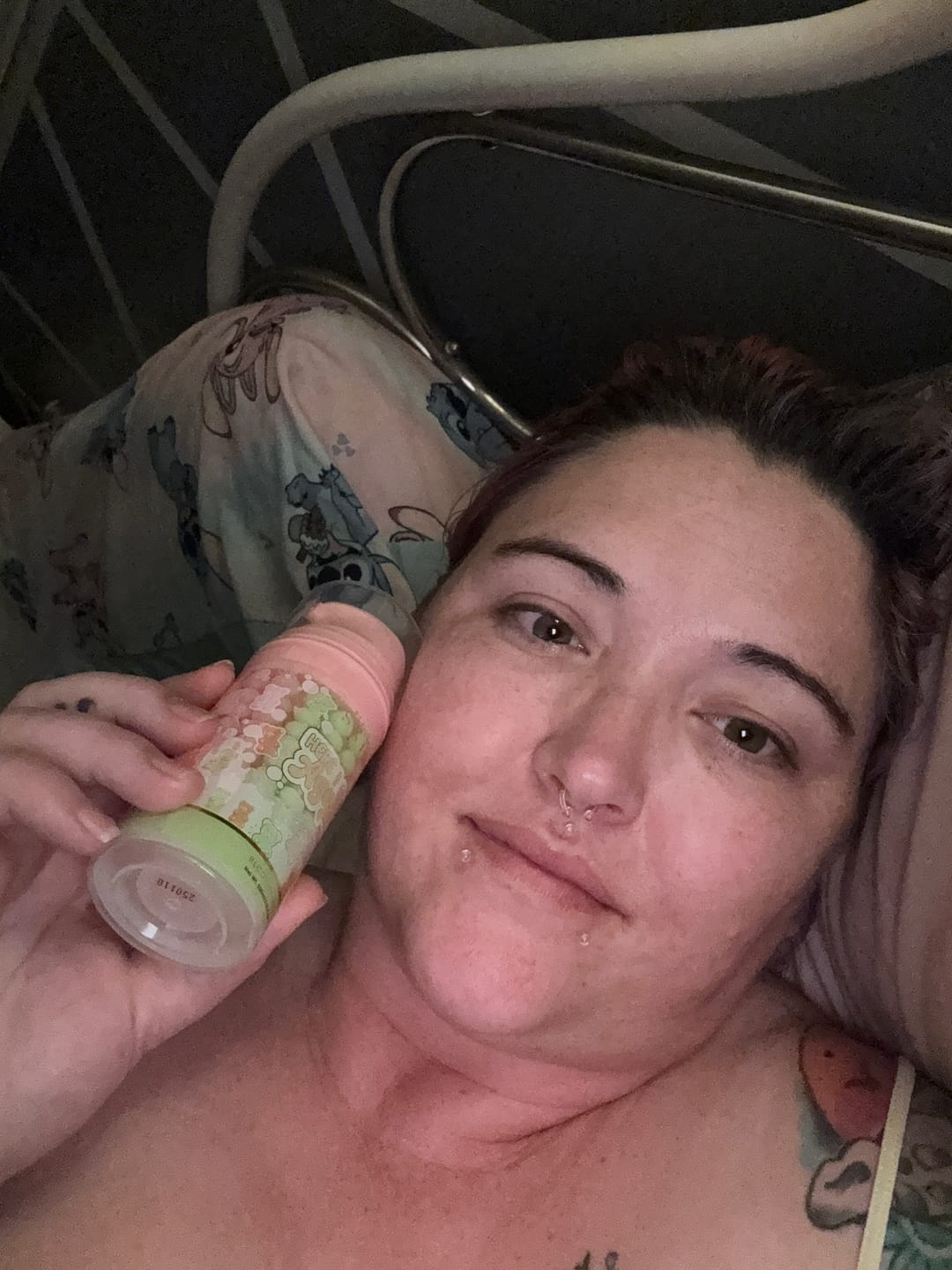 Customer photo review of P.Louise Here I Glow Again Recovery Mask