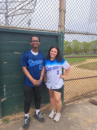 Customer photo review of Custom Pinstripe Baseball Jerseys Personalized Button-Down Shirts for Teams