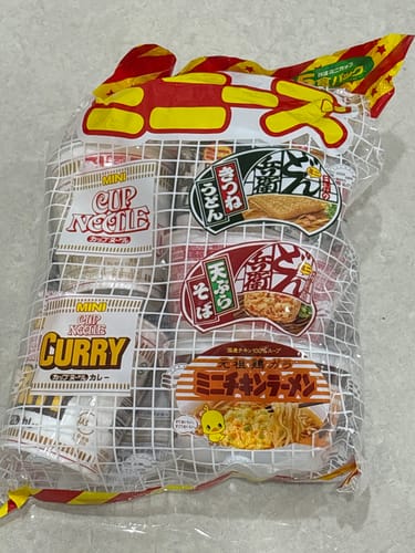 Customer photo review of 日清 迷你杯麵 5入（東日本限定）