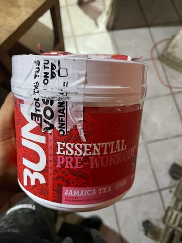 Customer photo review of RAW ESSENTIAL PRE-WORKOUT
