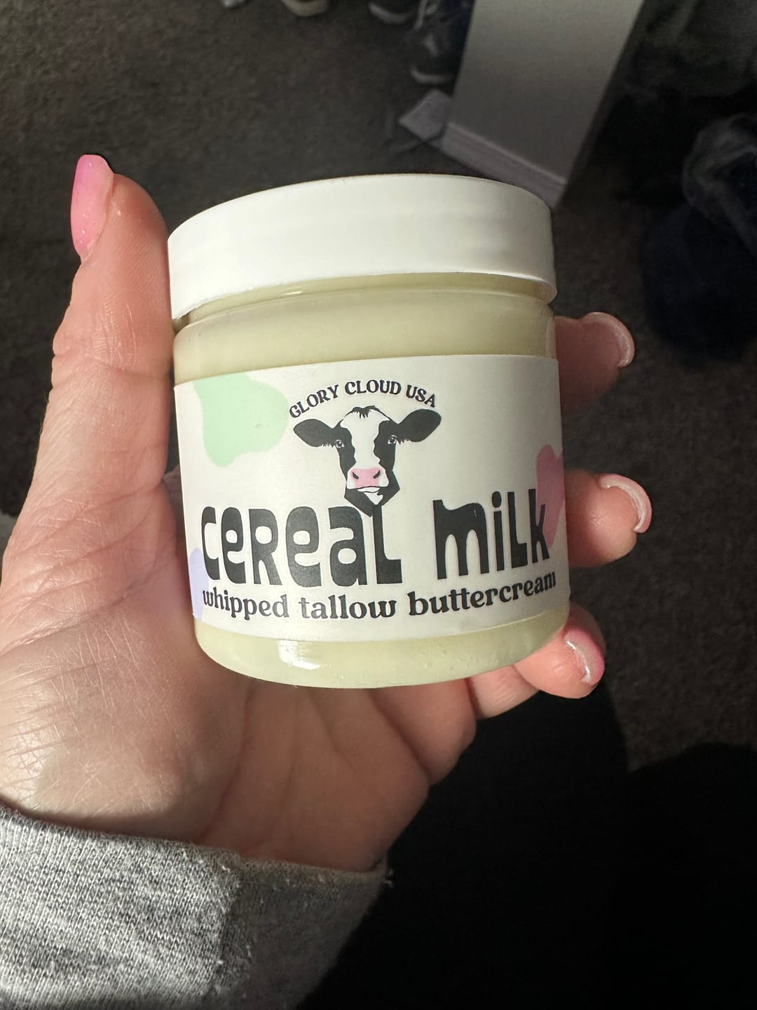Customer photo review of Cereal Milk - Tallow Buttercream