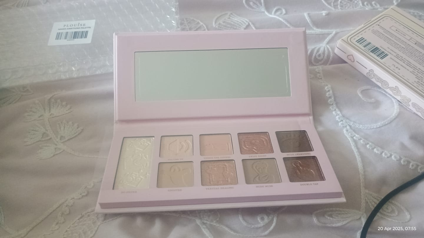 Customer photo review of P.Louise Naked Ambitions Makeup Palette