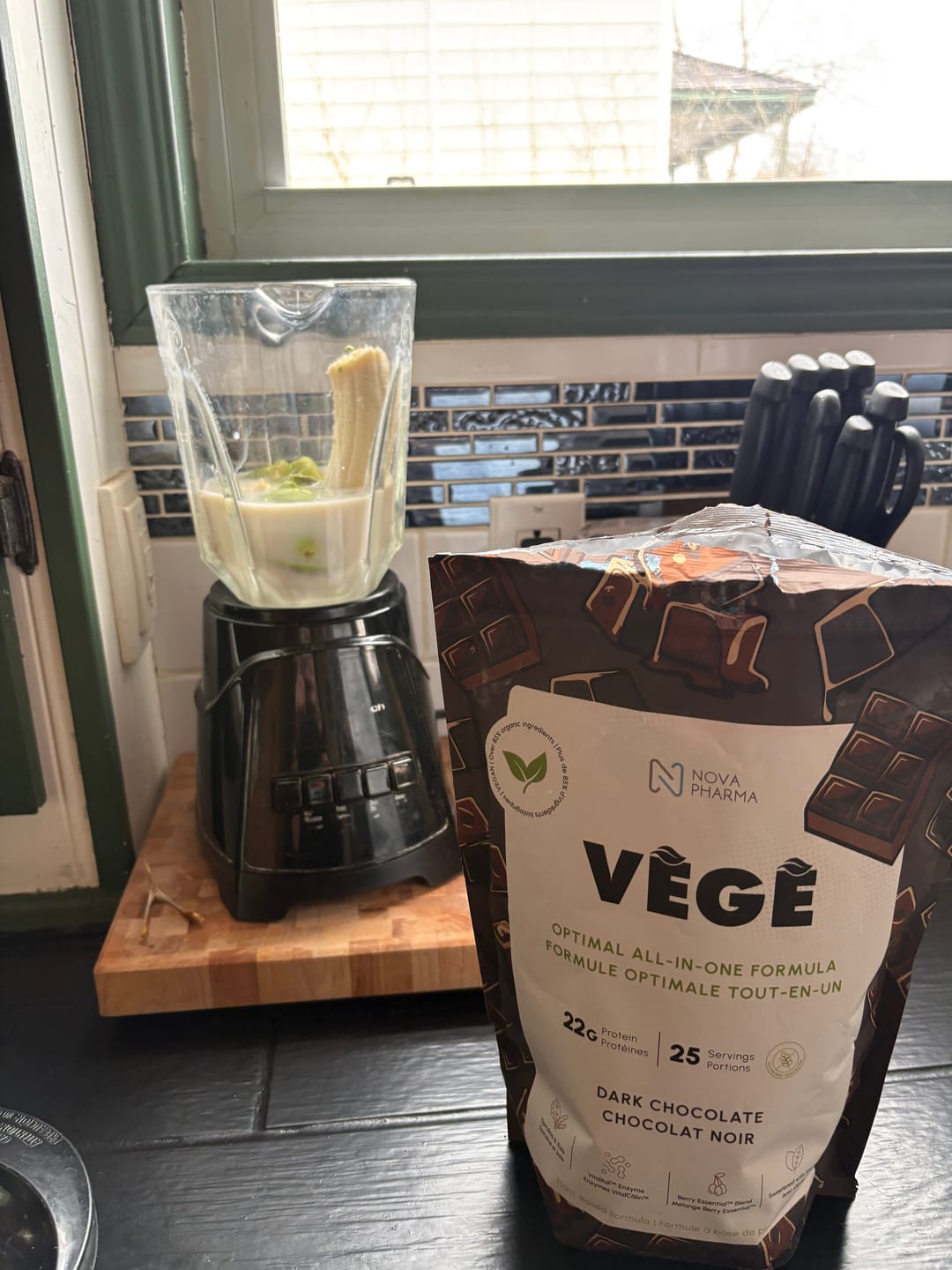 Customer photo review of Nova Pharma - Mélange de Protéines Végétales Complètes 725g