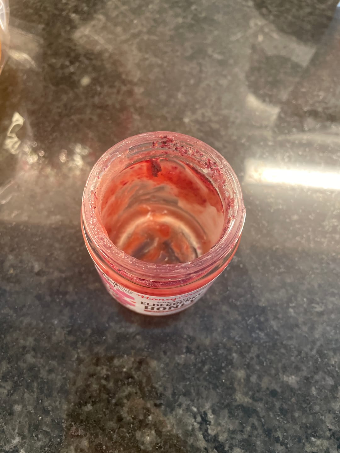 Customer photo review of Organic Elderberry Honey