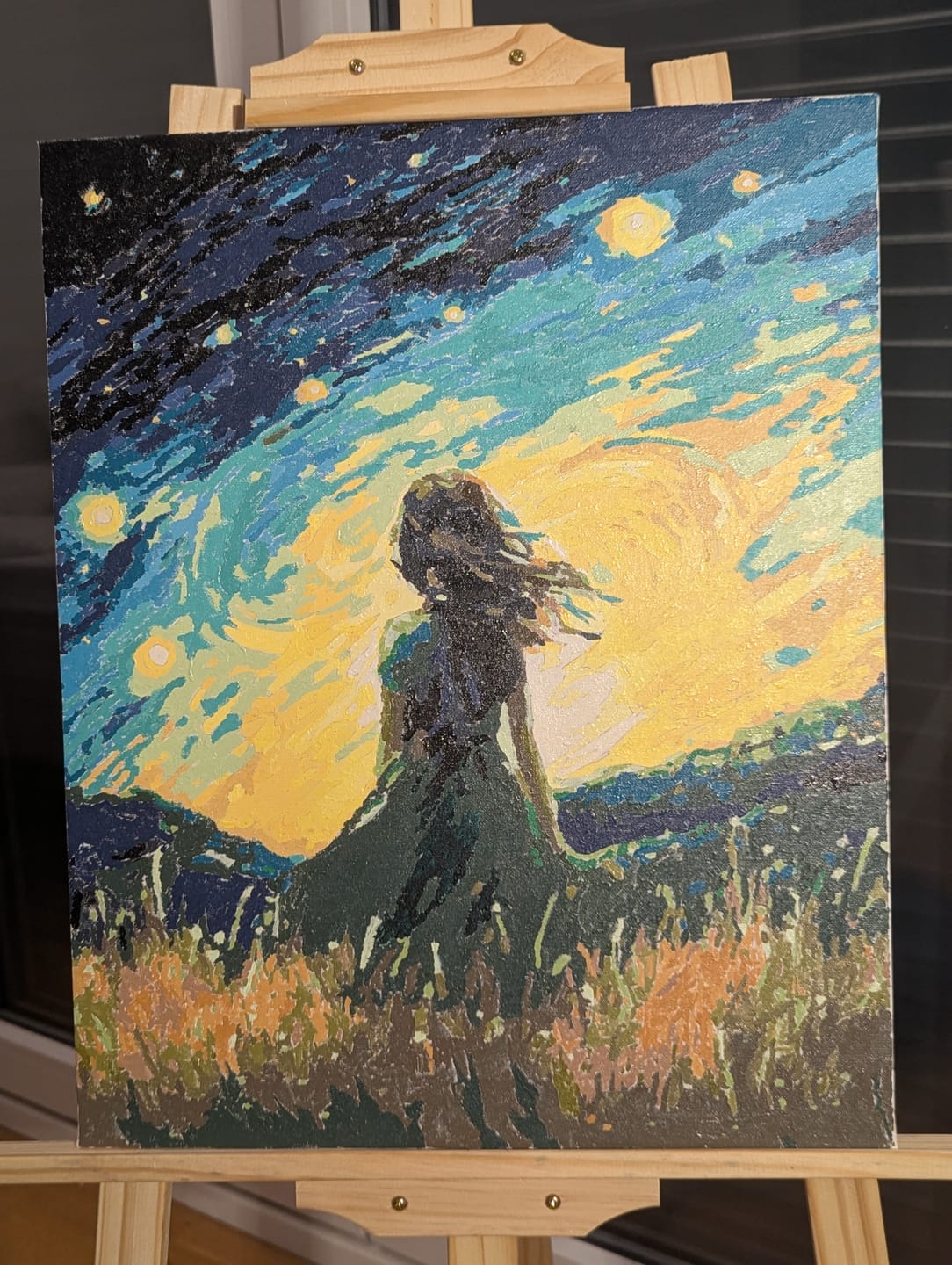 Customer photo review of Starlit Contemplation