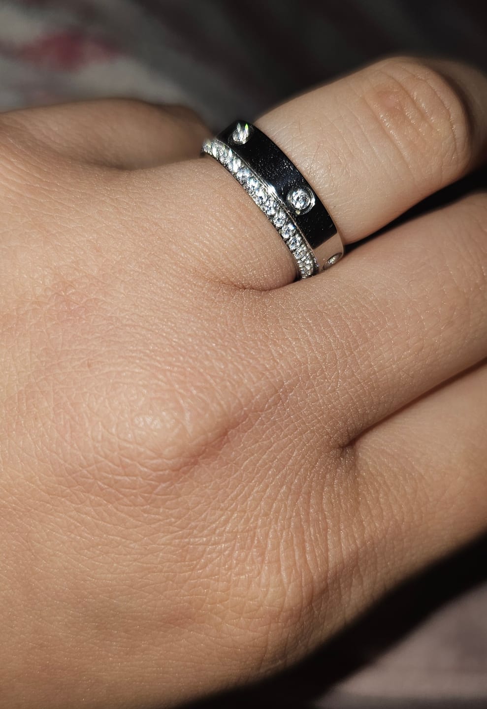 Customer photo review of Arianna Ring | 18K vergoldet