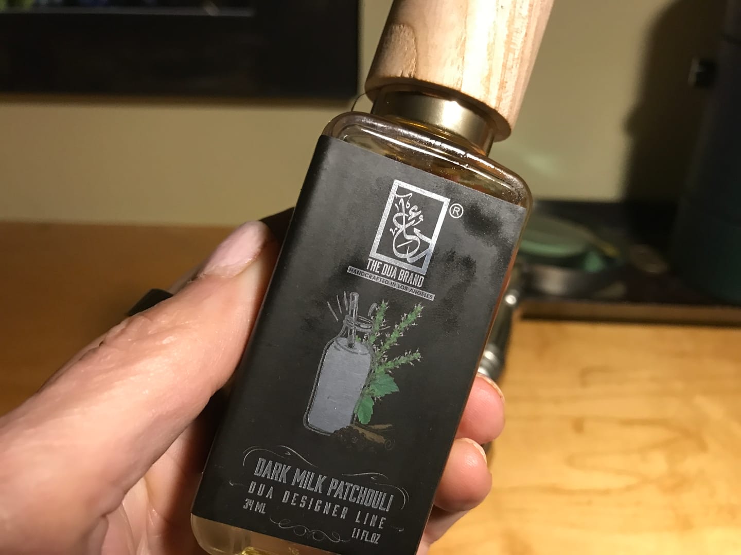 Customer photo review of Dark Milk Patchouli