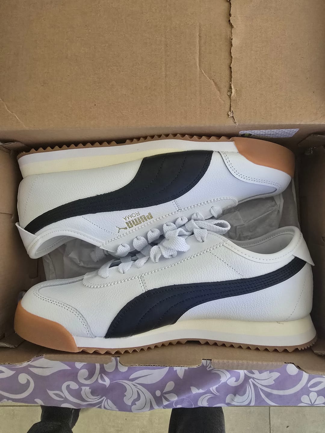 Customer photo review of Zapatilla Puma Roma 68 Revival Hombre Blanco
