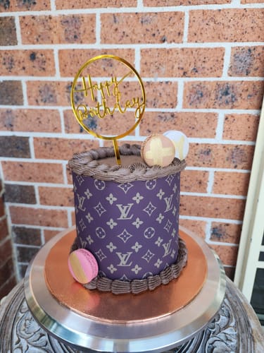 Customer photo review of Designer Brand - Edible Icing Cake Wrap Set - 1