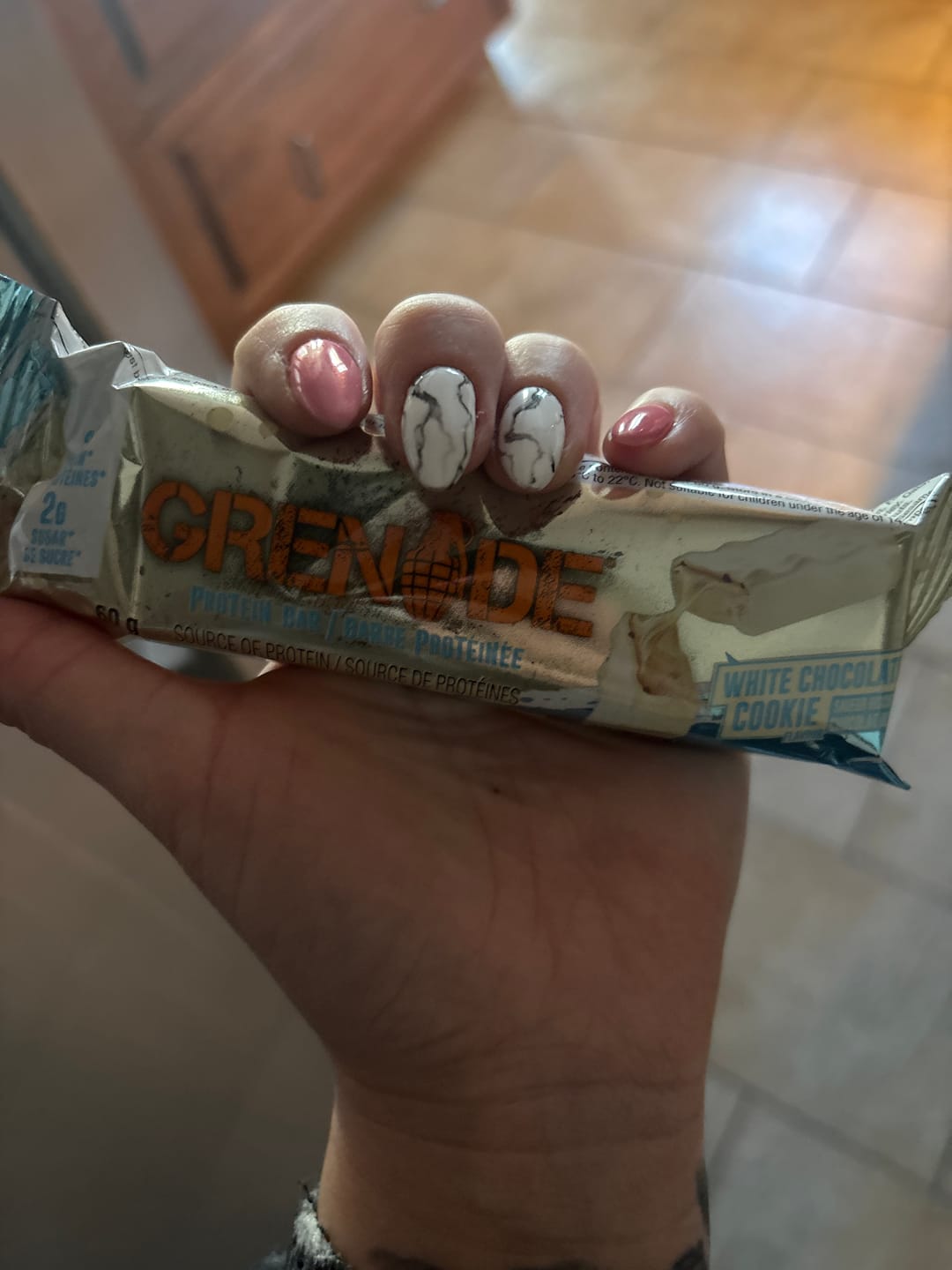 Customer photo review of Grenade - Barre protéinée 60g
