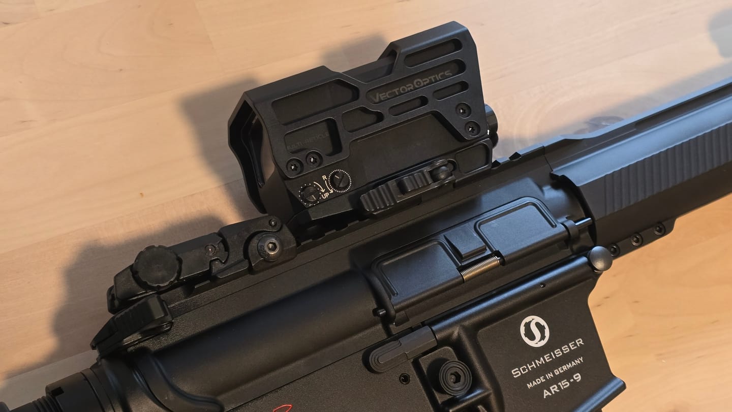 Customer photo review of Vector Optics SCRD-M67 Frenzy Plus 1x31x26 Multi Reticle